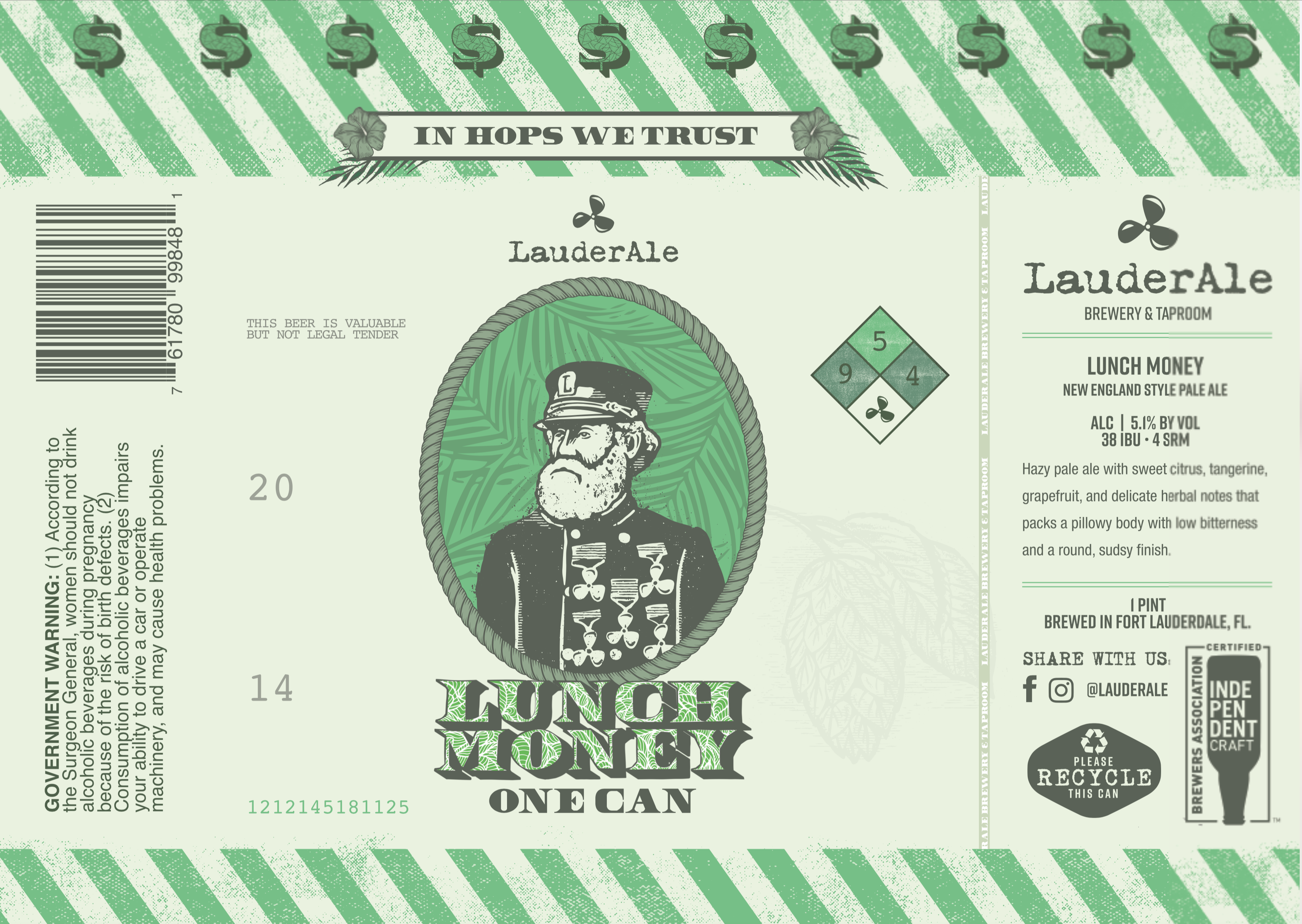Lunch Money Can Design